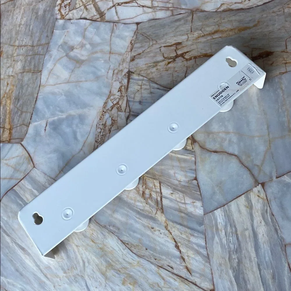 IKEA ENUDDEN 16778 White Wall-Mounted‎ Hook Metal